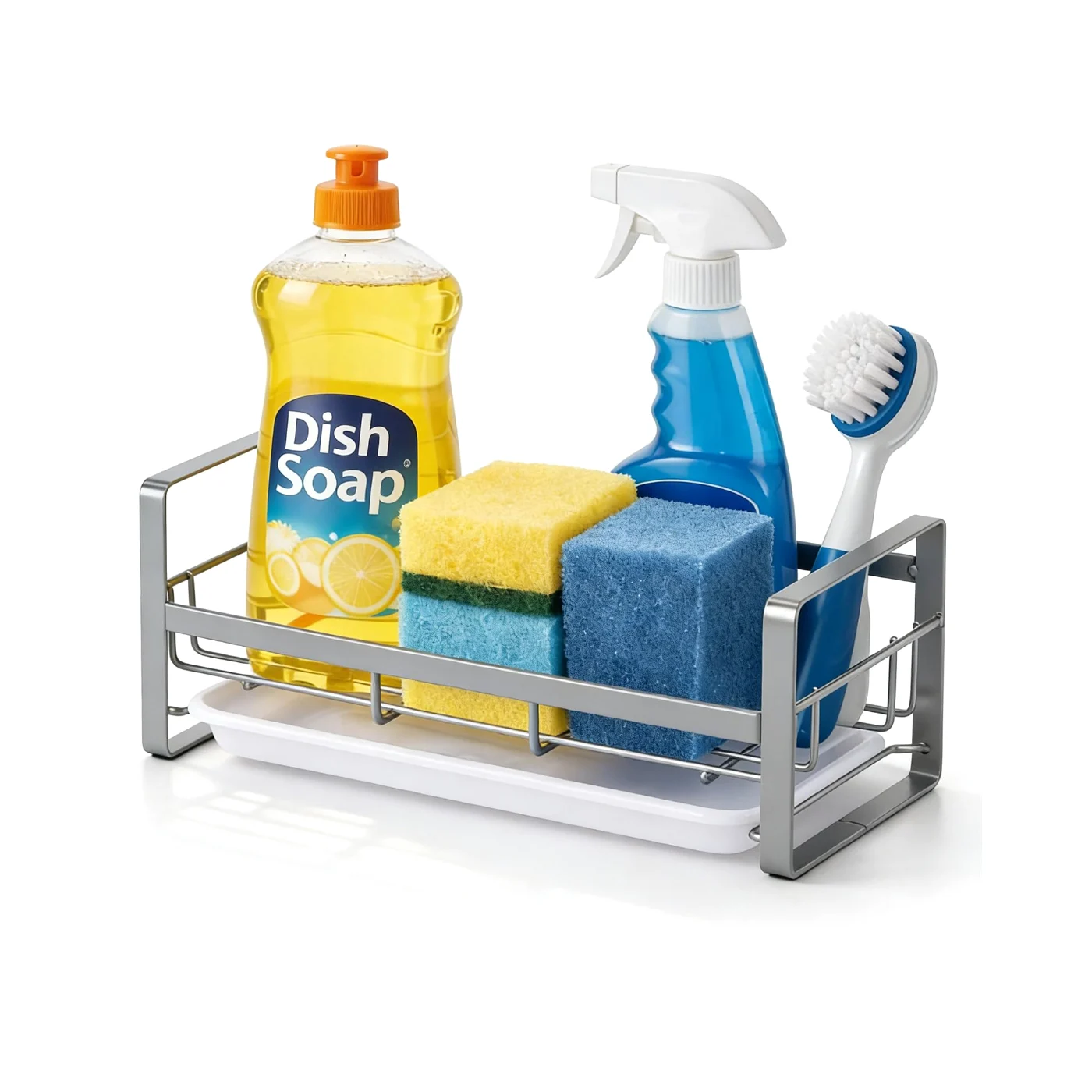 Sink Sponge Kitchen Storage, Gray