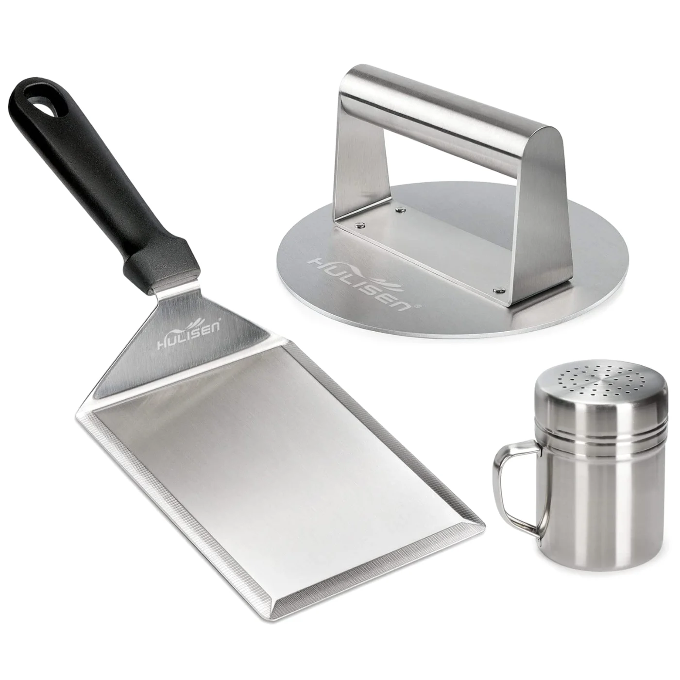 Smashed Burger Griddle Tool, Siliver