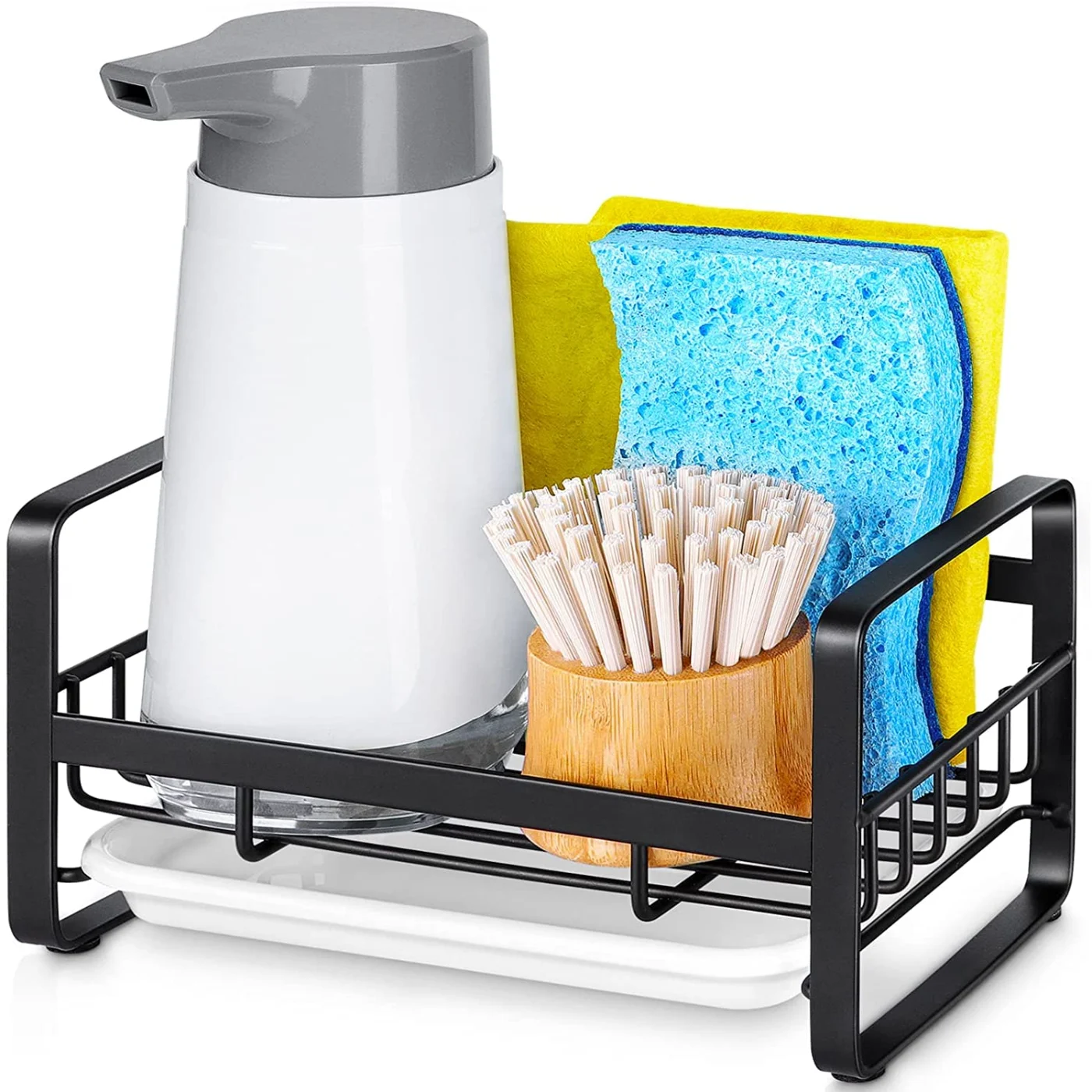 Sponge Kitchen Storage, Black