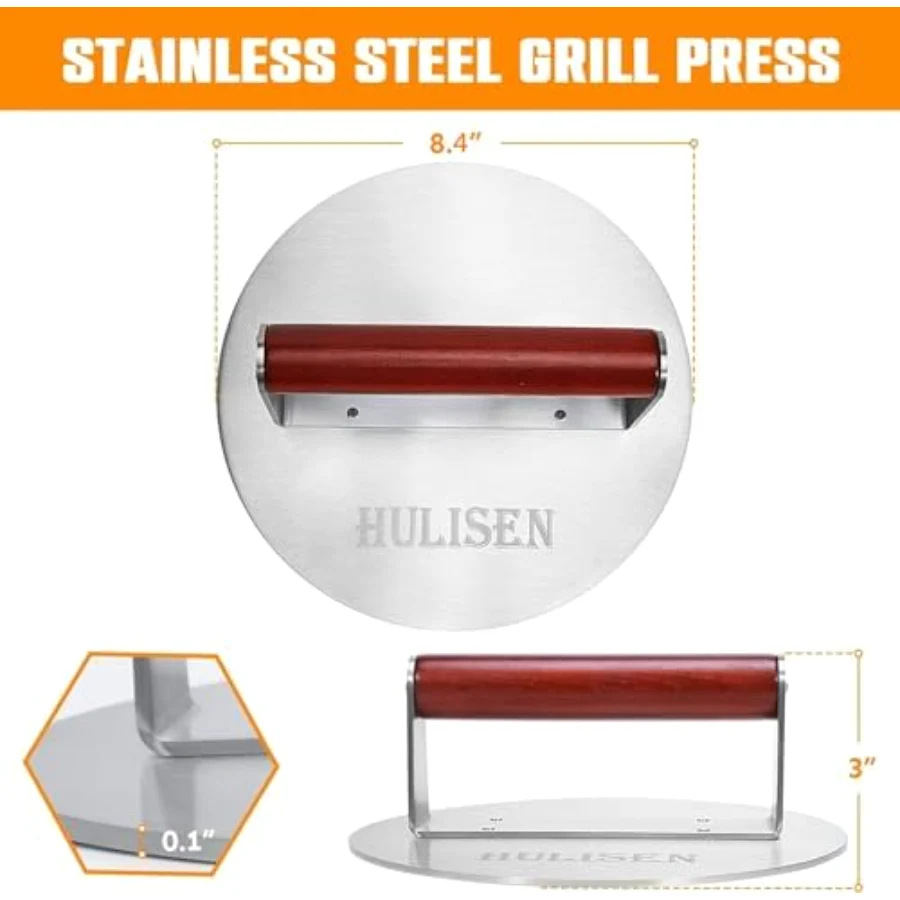 Burger Griddle Tool 6", view 6