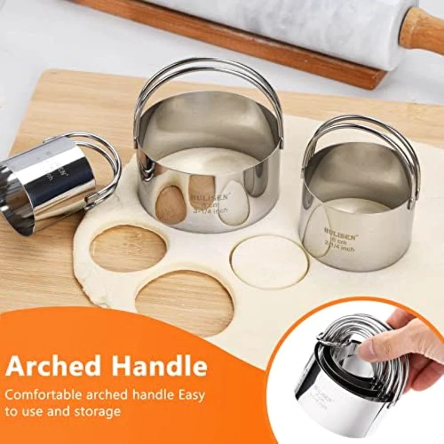 Biscuit Cutter Set of 5, RDV5, view 4