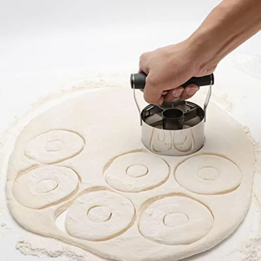 Donut Cutter, Silver, view 3
