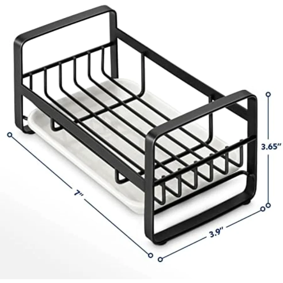 Sponge Kitchen Storage, Black, view 5