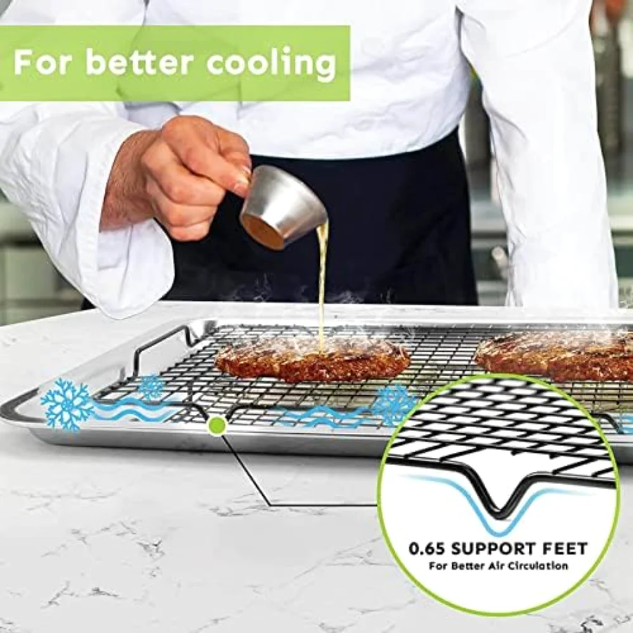 Cooling Cutter Set of 2, Black, view 5