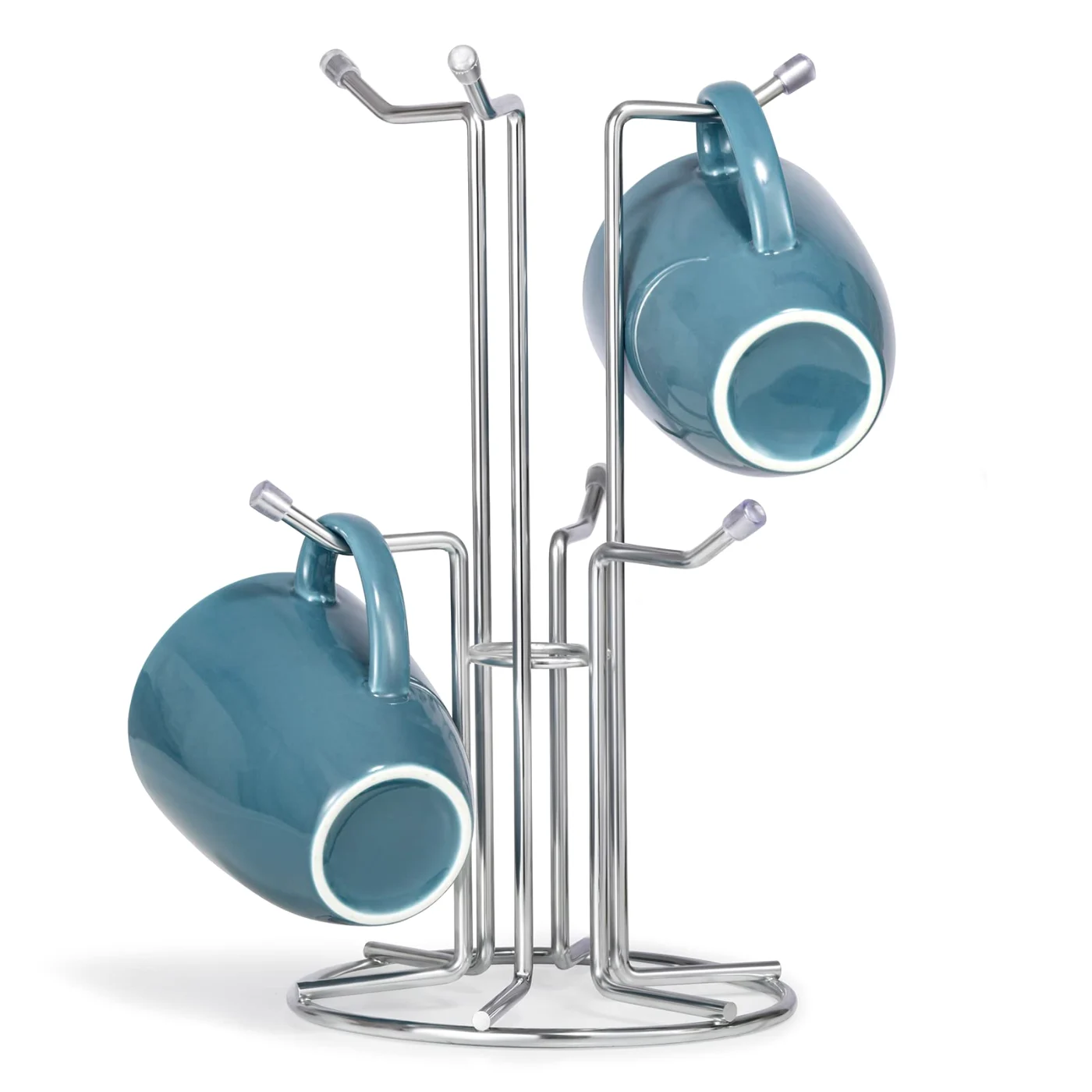 Mug Kitchen Storage, Silver