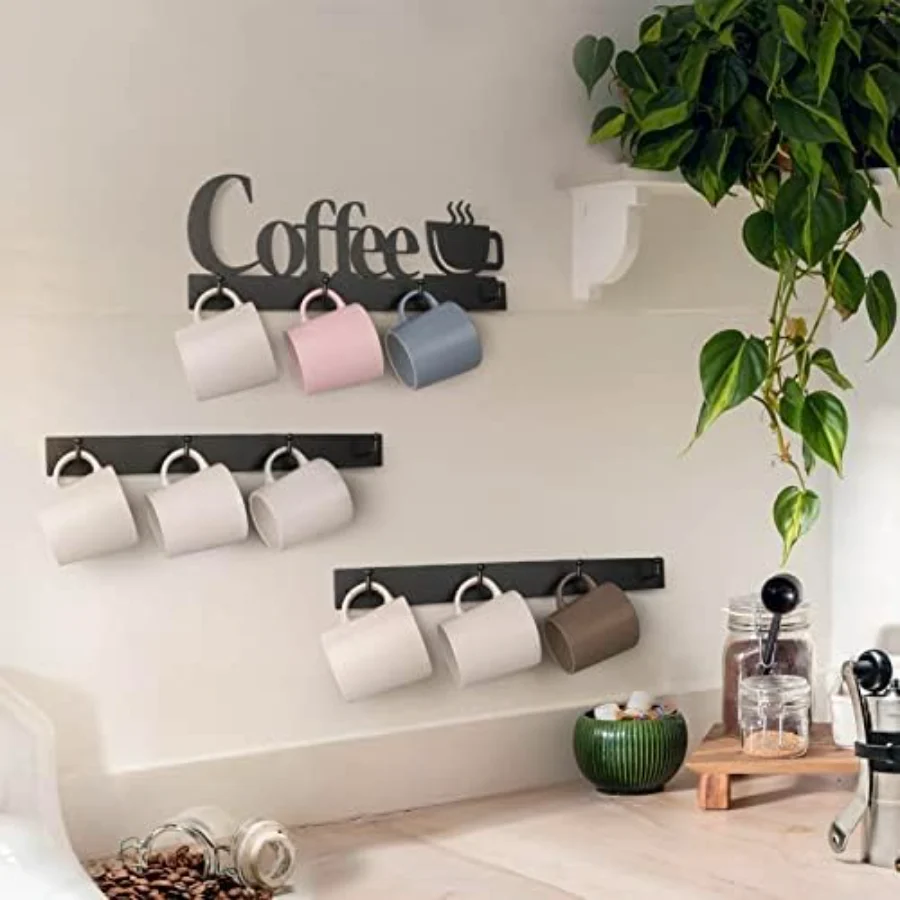 Coffee Mug Wall Kitchen Storage, view 6