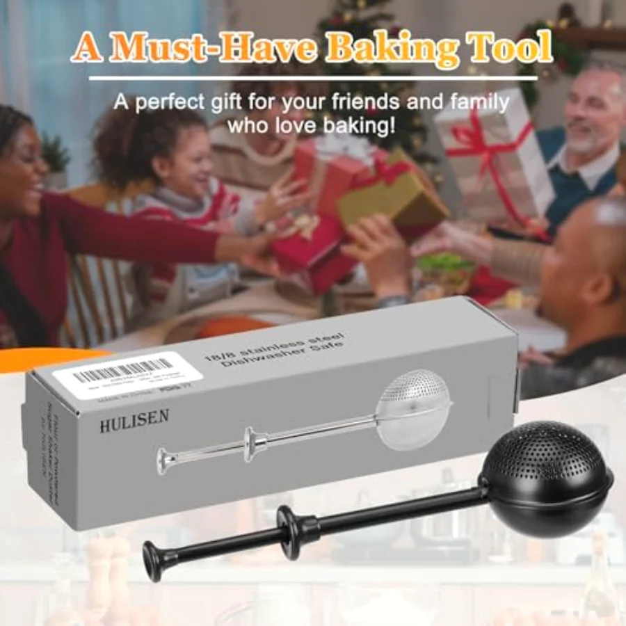 Flour Baking Tool, Black, view 7