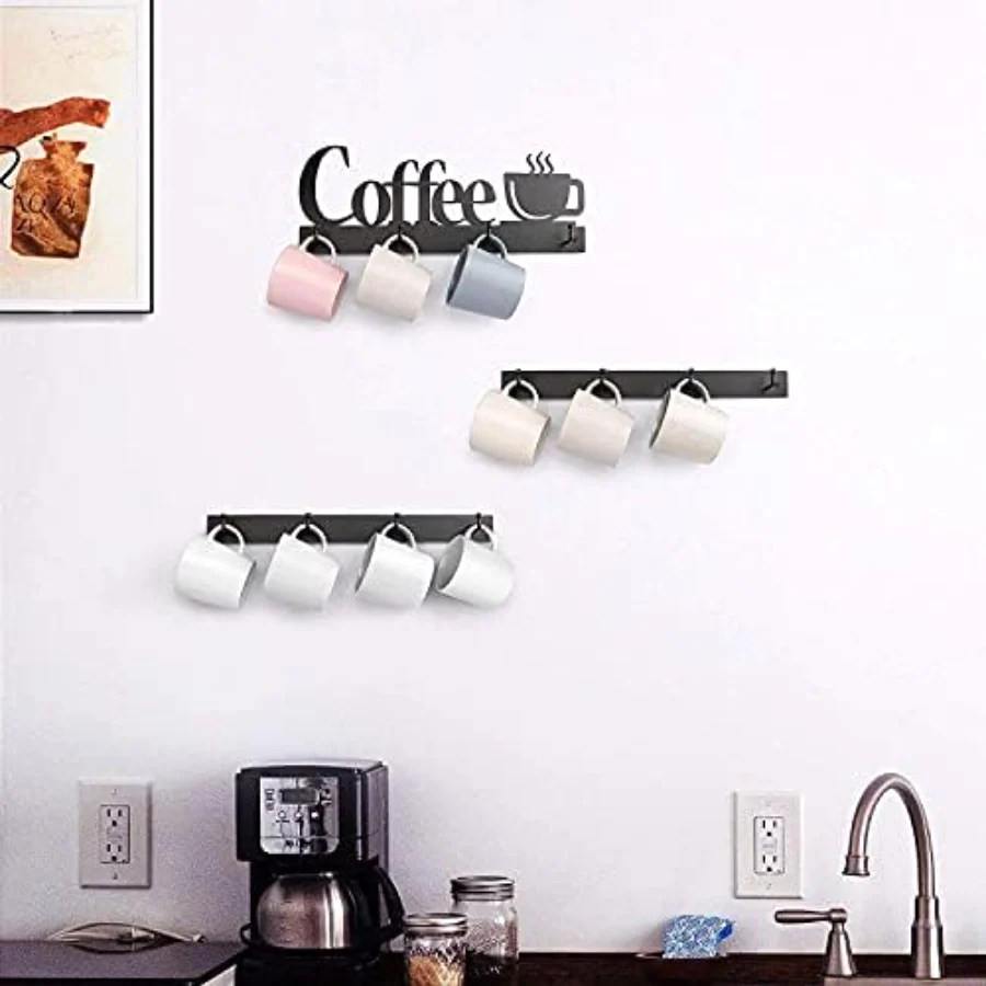 Coffee Mug Kitchen Storage Set of 3, view 5